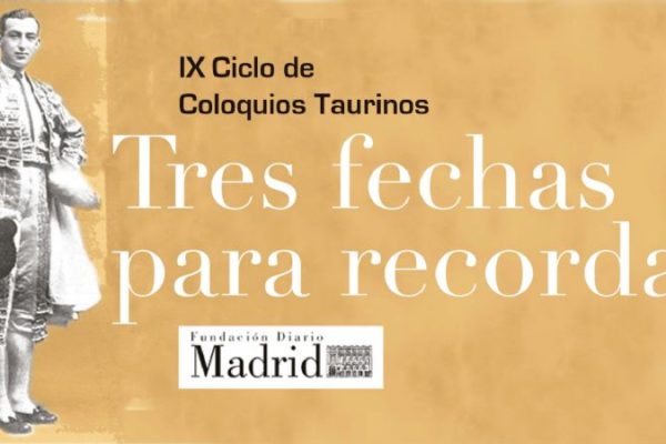 La Fundación Diario Madrid mantiene su ciclo taurino